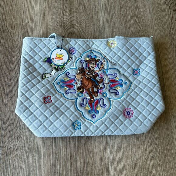 NWT Vera Bradley Disney Pixar Small Vera Tote - Picture 4 of 8